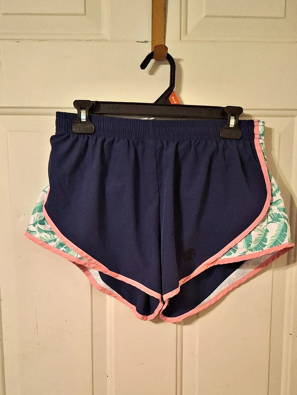 Simply Southern Preppy Palm Running Shorts Size Large